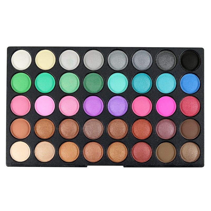 Paleta de sombras de ojo – Juego de cosméticos para maquillaje nudo o mate para mujer con 120 colores brillantes