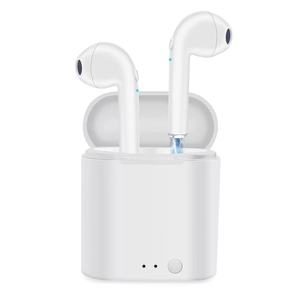 Auriculares inalámbricos con micrófono – modelo TWS F9-5 – Audífonos con manos libres por Bluetooth 5.1, resistentes al agua y caja de carga de 2200 mAh