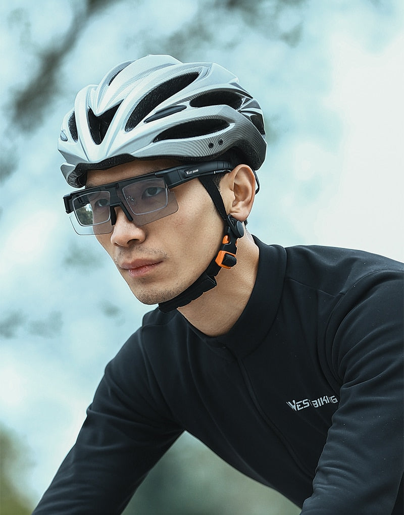 Gafas de ciclismo – marca WEST BIKING – Gafas de sol fotocromáticas con lentes miopes polarizadas para hombre y mujer de bicicleta, conducción y pesca