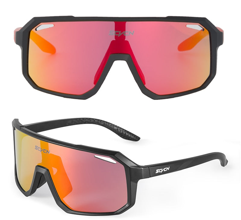 Gafas de ciclismo – marca SCVCN – Gafas de sol fotocromáticas deportivas con lentes polarizadas de UV400 para hombre y mujer de bicicleta de montaña y carretera