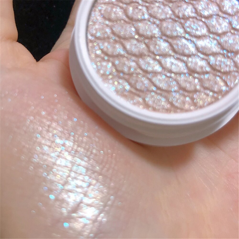 Paleta de sombra de ojos – Paleta de maquillaje como resaltador brillante de diamante para ojos de niña